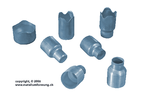 deep drawing, adapter piece